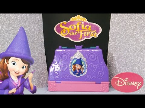 Unboxing the Sofia the First Magic Spells Bag and Toys