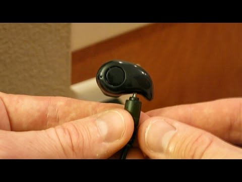 Smallest Bluetooth Earphone For Driving Gym Or Sports - Unboxing & Review S530 Bluetooth Earphone
