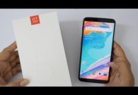 OnePlus 5T Smartphone Unboxing & Overview with Camera Samples
