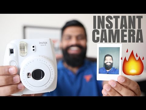 Fujifilm Instax Mini 9 Camera Unboxing and First Look - Instant Camera!!