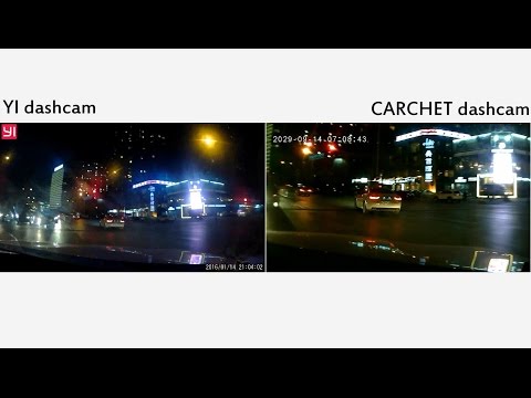 YI Dashcam unboxing and night performance #SamiLuo