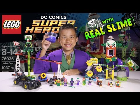 JOKERLAND - LEGO DC Comics Super Heroes Set 76035 - Time-lapse Build, Unboxing & Review!