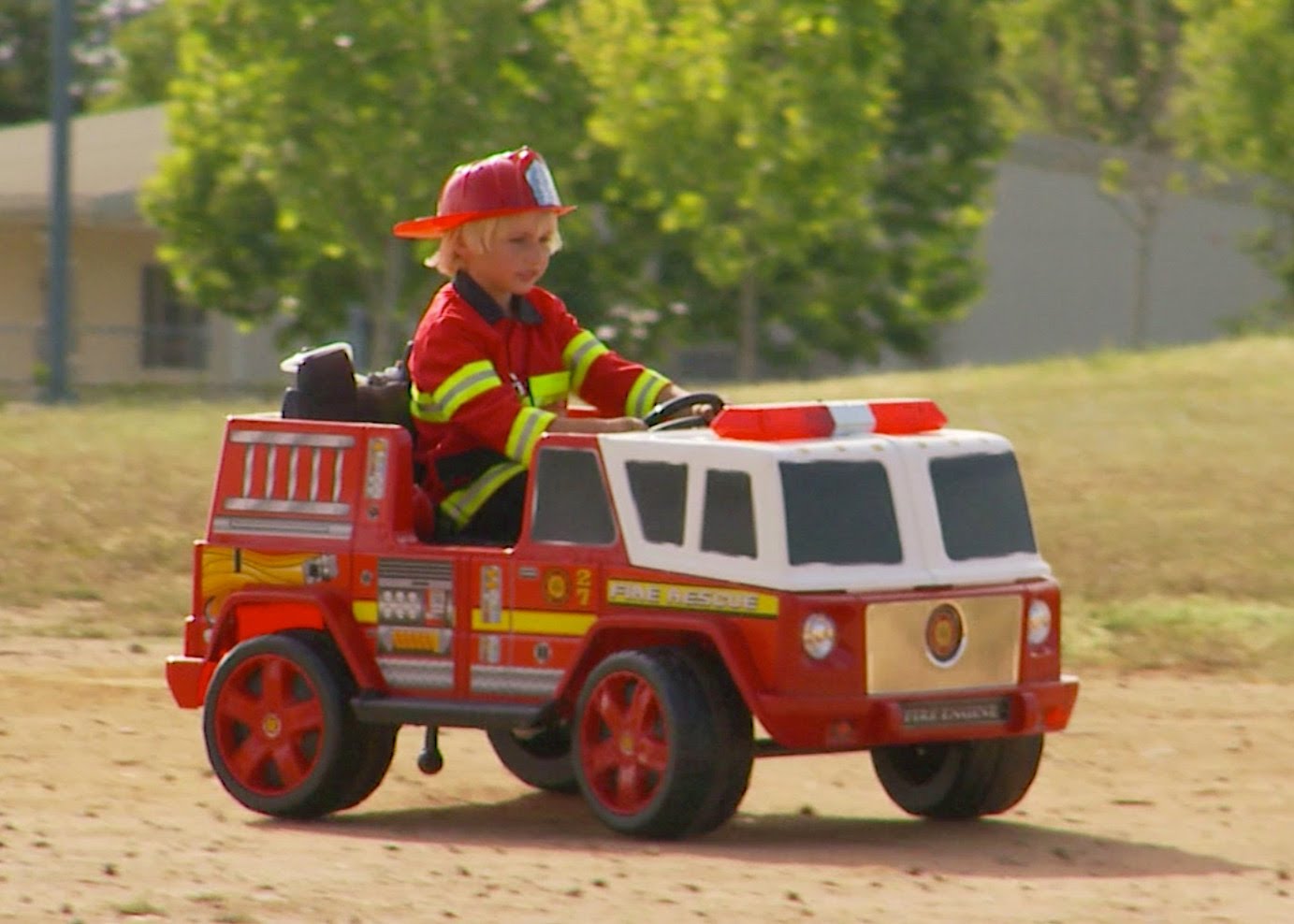 Kids Fire Engine (Ride On) Unboxing And Review 2022