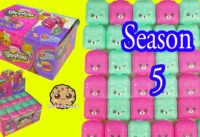 Shopkins Season 5 Mystery Surprise Petkins Blind Bag Full Box Unboxing – Cookieswirlc Video
