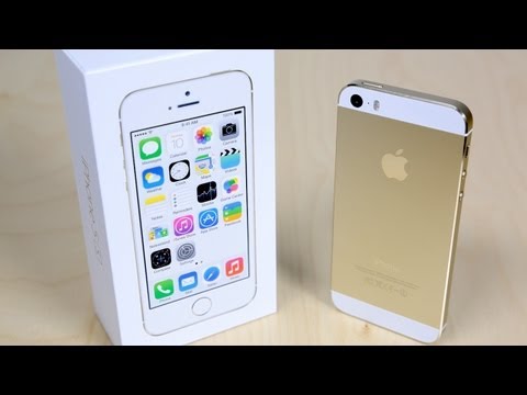 iPhone 5s Unboxing (Gold Edition)