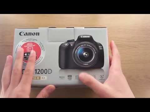 Canon 1200D (Rebel T5) - Unboxing!