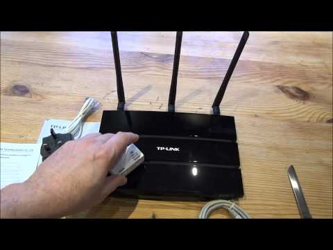 TP-Link N600 Wireless Dual Band ADSL2+ Modem Router TD-W8980 unboxing and review