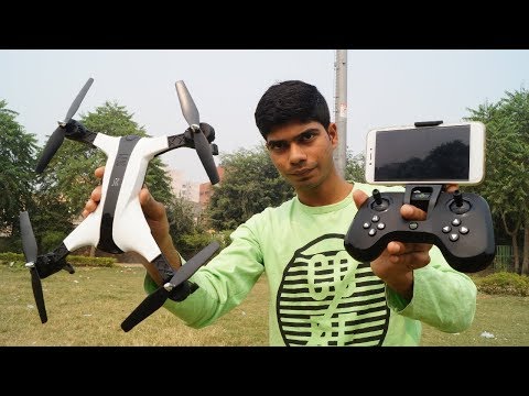 BEST WIFI FPV RC DRONE 2MP Camera With Foldable Arm  - XY017HW | Unboxing & Testing | Shamshad Maker