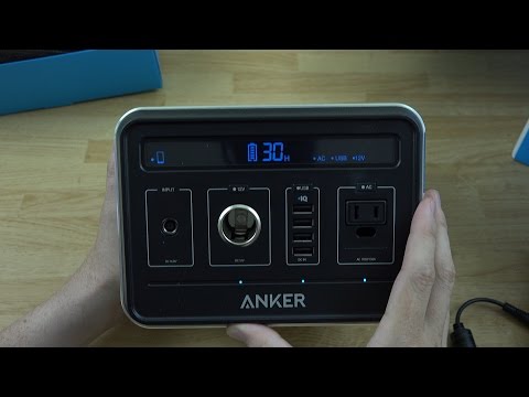 Anker PowerHouse, Most Compact 400Wh / 120,000mAh Portable Generator Alternative