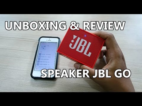 Unboxing & Review JBL Go Speaker Bluetooth Portable + Sound Test Indonesia