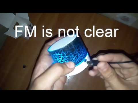 Unboxing + test  Latest Wireless LED Bluetooth Speakers S10 Handfree with Calling Functions