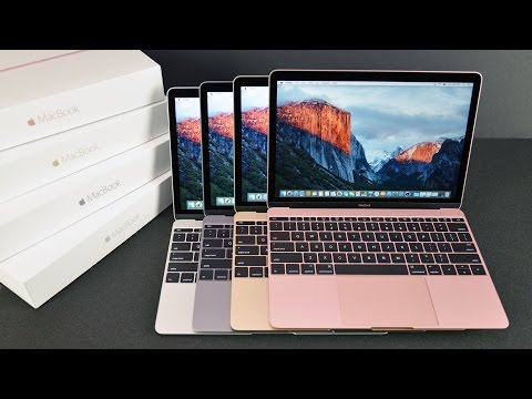 Apple MacBook 12-inch (2016): Unboxing & Review (All Colors)