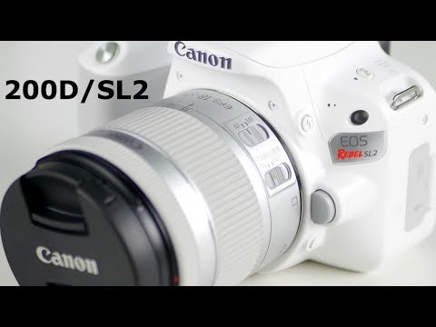 Canon Rebel SL2 unboxing and hands on!