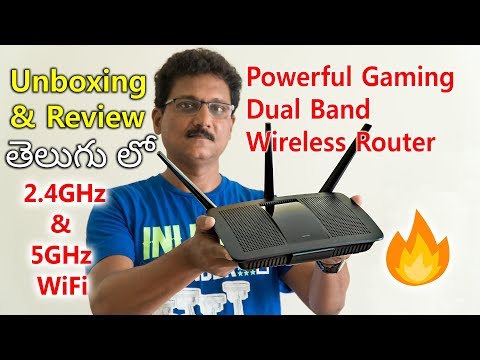 Powerful Dual Band Wireless Router Unboxing & Review in Telugu...