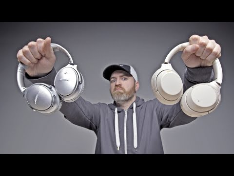 The Best Noise Cancelling Headphones... Bose or Sony?