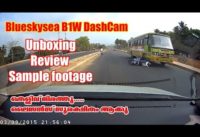 Blueskysea Dashcam | unboxing, review and Sample Footage | Malayalam |