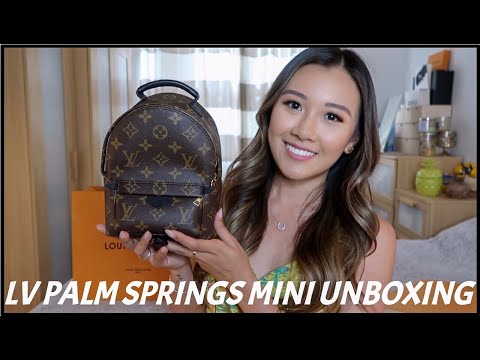 LOUIS VUITTON PALM SPRINGS MINI BACKPACK | Unboxing + Story