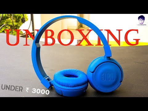 JBL T450BT wireless headphone Unboxing /Review [Suprise Giveaway In video]