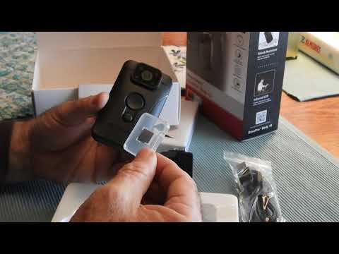 Unboxing The Transcend DrivePro Body 10 Body Camera And Comments