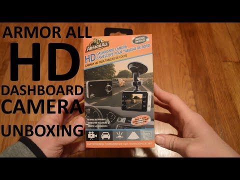 Unboxing Armor All HD Dashboard Camera