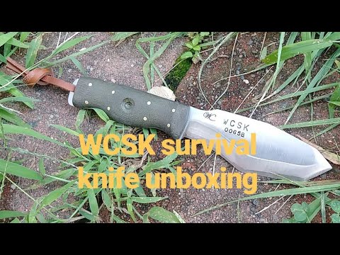 #wcskknife #survival #knives #bugout #bushcraft WCSK survival knife unboxing