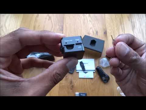 Unboxing and review of a Mini Spy Cam Hidden Camera-Conbrov T16 720P