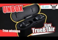 UNBOX iLUV TrueBTAir No Wire True Wireless Earbuds with Charging Case By Soundproofbros