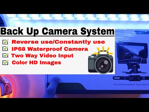 Emmako Backup Camera Amazon Unboxing Review