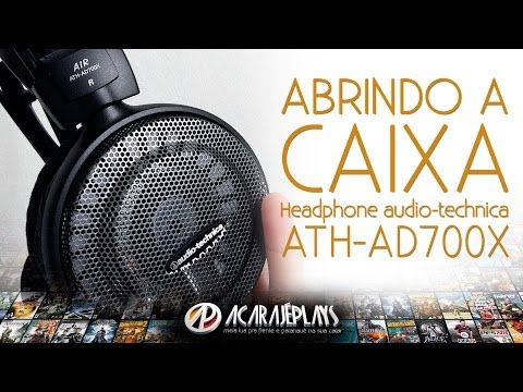 Unbox Headphone Audio-Technica ATH AD-700X