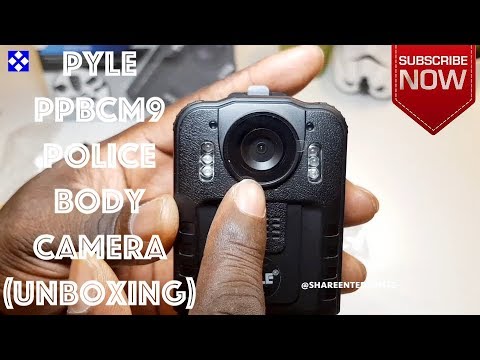 Pyle PPBCM9 Compact Portable HD 1080p 8MP Police Body Camera (Unboxing)