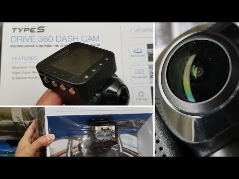 Costco! TYPE S - 360 Dash Cam! UNBOXING!