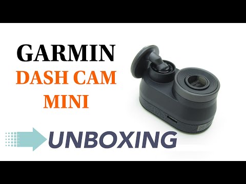 Garmin Dash Cam Mini Unboxing HD (010-02062-10)