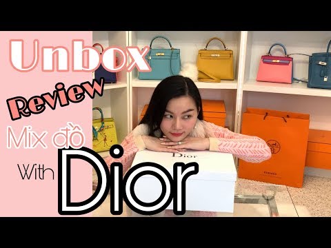 Unbox + Review + Mix Đồ with Dior  | Angel Pham | 💓💋🧸