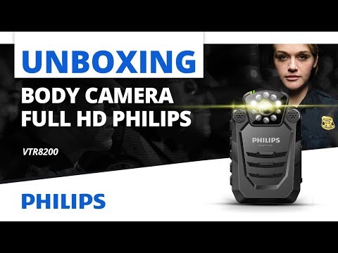 UNBOXING - Body camera Full HD Philips VTR8200
