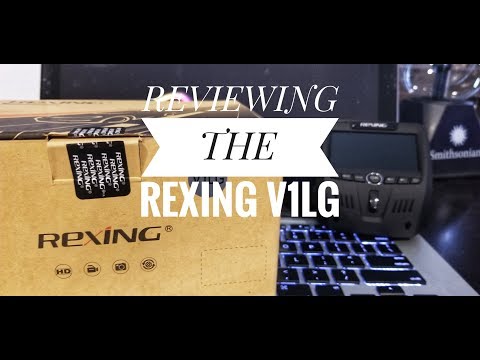 Rexing V1LG Unboxing and Review - HD 2 CH Dash Cam