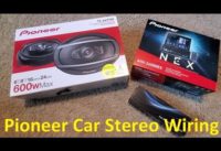 Pioneer Car Stereo Wiring – unboxing, micro bypass switch, backup camera, speakers and more.