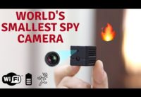 World's Smallest Spy Camera | Ehomful Mini Wifi Camera E002 | Tech Unboxing 🔥