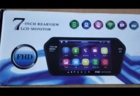 7"inch Car Touch screen LED HD Monitor with inbuilt Bluetooth| Unboxing, Quick review|PR Moto Vlogs