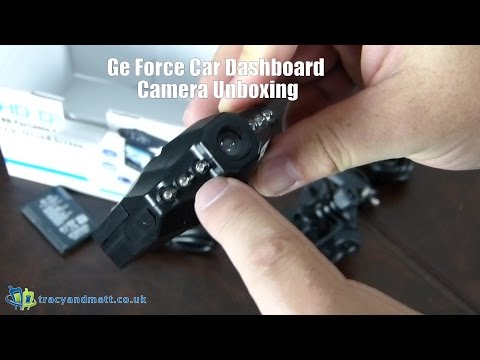 Ge Force Car Dashboard Camera Unboxing