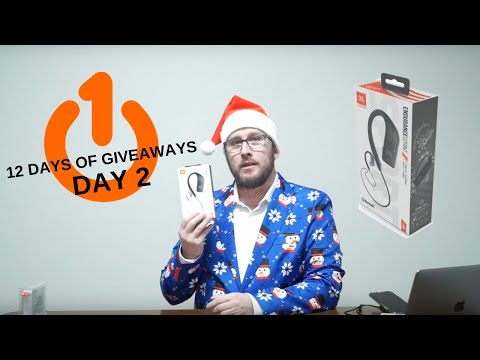 JBL Endurance Sprint Bluetooth Earbuds Unbox and Review - 12 Days of Giveaways - Day 2!