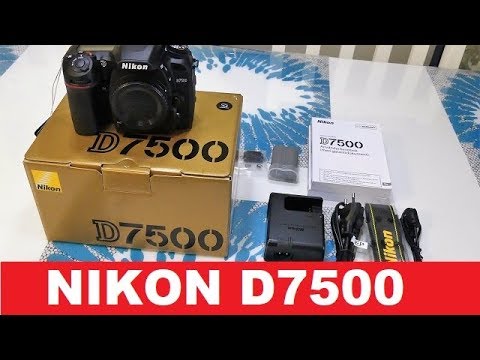 Nikon D7500 Unboxing