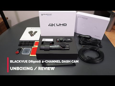 BlackVue DR900S 2-CH 4K UHD Dash Camera - Unboxing / Review