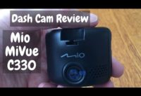 Mio MiVue C330 dash cam.  Unboxing and review 2019