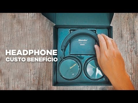 HEADPHONE APARÊNCIA PREMIUM MAS ÓTIMO PREÇO / Bluedio T5  - Unboxing