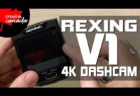 Rexing V1 4K Dash Cam Unboxing & Review