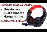 39.000 ribu | Unboxing headset gaming murah & keren abiiss 😱 Lupus G1