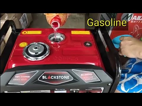 Blackstone Gasoline Generator 1.8kva (Unboxing & Testing)