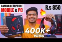 Cosmic Byte GS410 Gaming Headphone Unboxing & Review 🔥 Best Gaming Headphones Under 1000 R.s