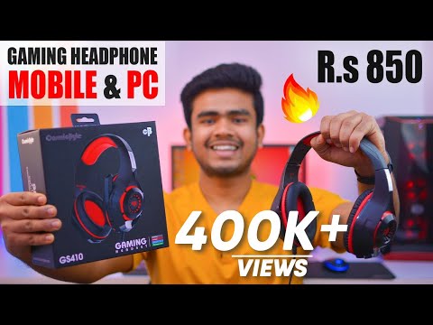 Cosmic Byte GS410 Gaming Headphone Unboxing & Review 🔥 Best Gaming Headphones Under 1000 R.s