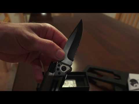 Unboxing CampBuddy Survival knife Messer (4k)